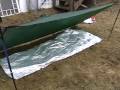 Poncho Tarp Tent Setup