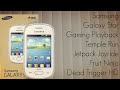 Samsung Galaxy Star Gaming Playback Temple Run Jetpack Joyride Fruit Ninja & Dead Trigger
