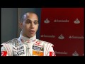 YouTube - Lewis Hamilton on the return of Michael Schumacher