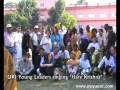URI Young Leaders singing 'Hare Krishna'