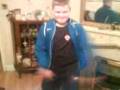 Macauly danicing to hey baby