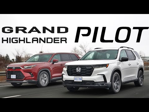 toyota grand highlander vs honda pilot which 3 row suv is the better choice