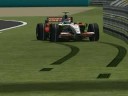 F1CS Pre Season Hungary - Force India Roll over accident