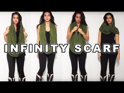 How to Wear an Infinity Scarf 14 Ways