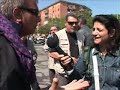 La protesta contro la discarica di Chiaiano
