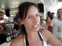 Kalua, at Paraga Beach, Mykonos, Greece, July, \