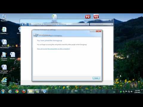 how to join homegroup windows 7