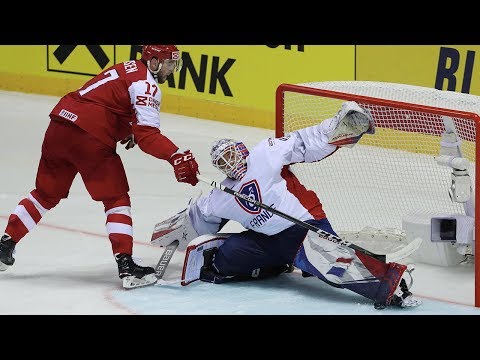 Team Denmark scores late, knocks off Team France in 5-4 shootout win - IIHF World Championship