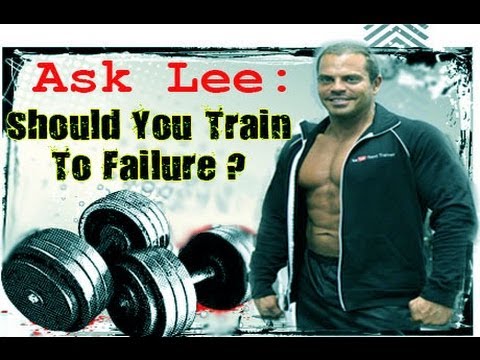 how to train until failure