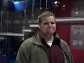 Dan Aspan on the set of Fox News Channel