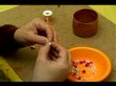 How to Make Paper Strip Vase : How to Decorate Paper Strip Vase