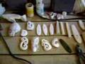 Leading Maori whale bone carver (introduction)