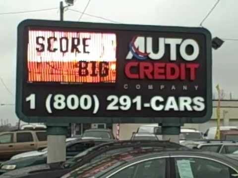 The Auto Credit Company’s bright new sign