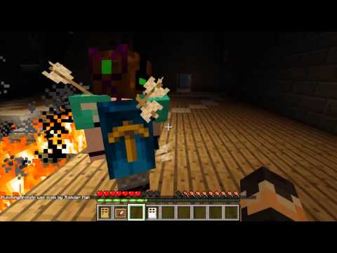 Minecraft Mini-Game : MODDED TEACHER! SLENDER!