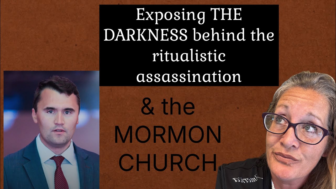 NEW INFO ON CHARLIE KIRK: HE WAS SACRIFICED Masons, Mormons & Jesuits 
