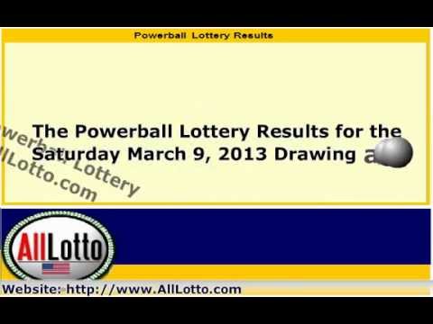 powerball results