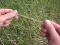 over hand knot