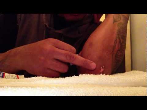 how to drain elbow fluid