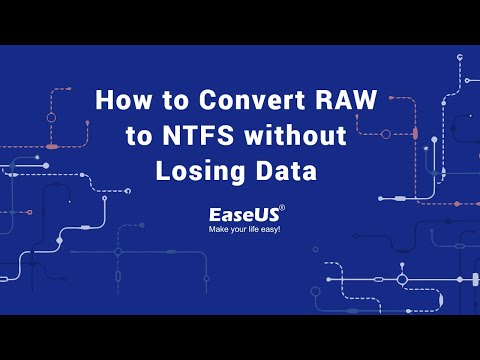 how to recover ntfs from raw