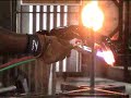 Sam Dromgoole at Pilchuck Glassblowing School