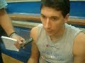 Diamantidis after Greece-Croatia 81-78 Eurobasket2007 10/9