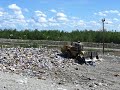 2009 06 16 a720 mvi 1176 video fairbanks landfill site compactor