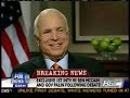 McCain calls for Vetting of Obama-Ayers on with Hannity.