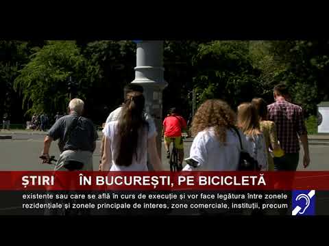 În București, pe bicicletă