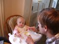 baby eating cereal 1