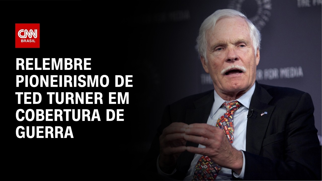 Com Ted Turner, CNN foi pioneira em transmissão de guerra | LIVE CNN