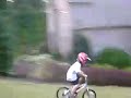 crazy grass sleding stunts