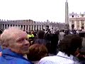 Pope Benedict XVI's Inaugural Mass Crowds