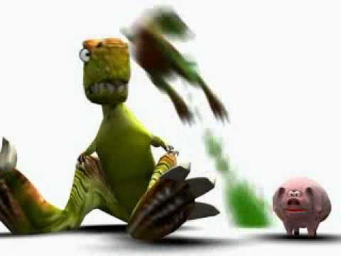 Como se extinguieron los Dinosaurios, animación