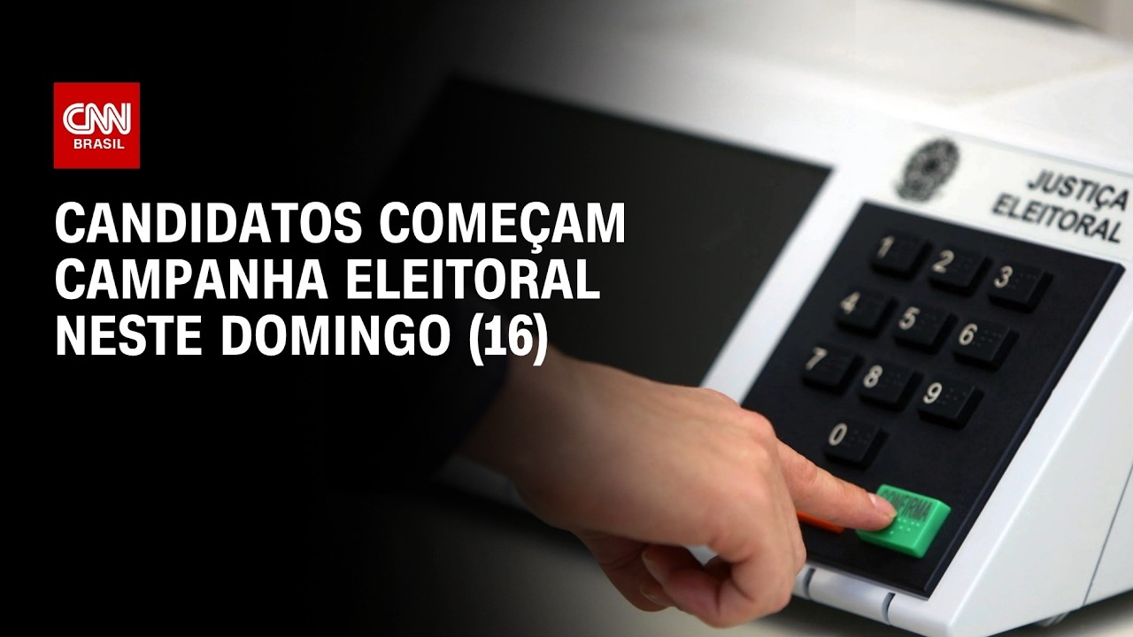 Eleições 2026: Candidatos começam campanha eleitoral nas ruas e nas redes | AGORA CNN