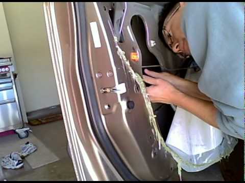 how to fix honda crv door lock