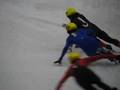 Short Track world cup 500m Salt Lake city, -ERUPTION!
