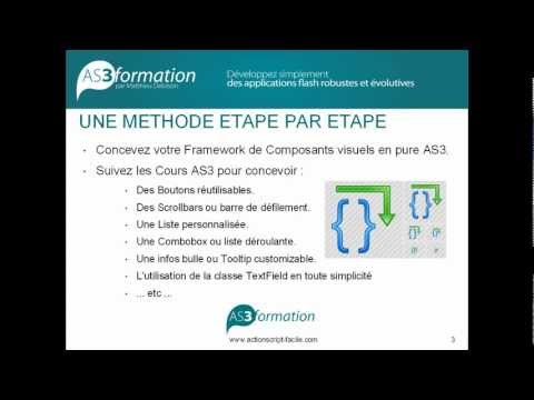 0 Participez à la Formation ActionScript 3 Flash AS3 Facile