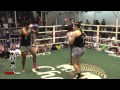 Monica Brenes (Phromthep Muay Thai) Vs Daotaksin (Krabi) Fantastic KO