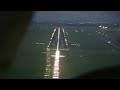 jkt rwy25l ils approach and landing jakarta cockpit view