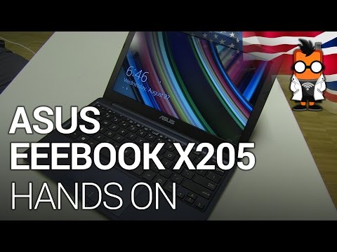 ASUS EeeBook X205 Hands On - $199 Netbook unveiled at IFA 2014