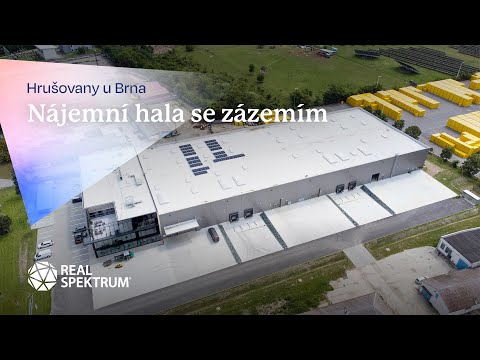 Video Nová nájemní hala cca 2 904 m2 se zázemím v Hrušovanech u Brna