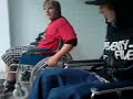 Rollstuhl Time im Krankenhaus..xD Rollstuhl Time im Krankenhaus..xD