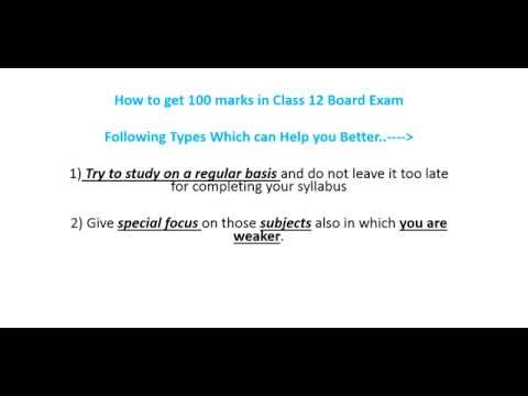 how to get good marks in a exam