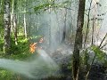 Forest fire in Finland 07.06.08