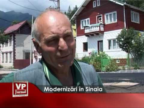 Modernizări în Sinaia