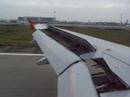 Air Berlin Airbus A320 Onboard landing