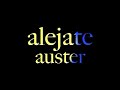 auster   alejate  en vivo 