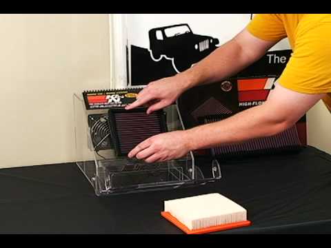 how to treat k&n air filter