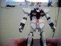 Part 2 review of 1 100 Full Action RX-93 Nu-Gundam model kit.flv