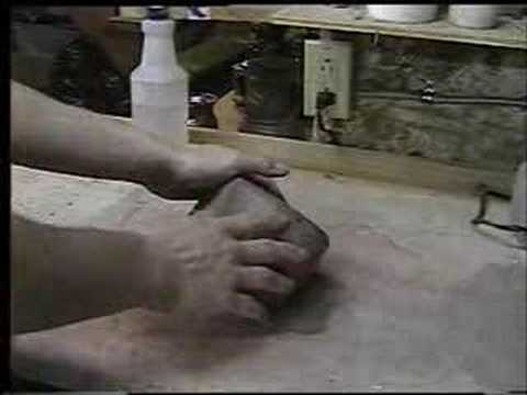 Wedging and Kneading 101 - very basic